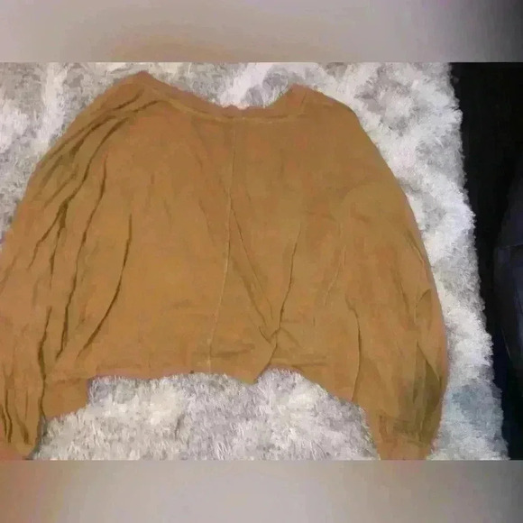 We The Free Buffy Tee in Mustard Yellow Size L - Picture 4 of 8